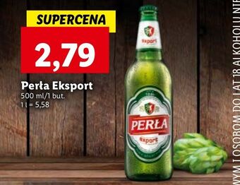 Lidl Piwo perła export oferta