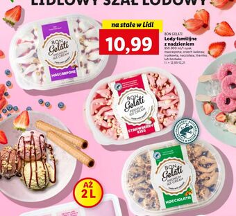 Lidl Lody truskawkowe bon gelati oferta