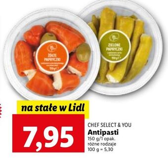 Lidl Zielone papryczki nadziane serkiem chef select & you oferta