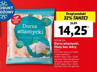 Lidl Dorsz atlantycki - filety b/s oceansea oferta