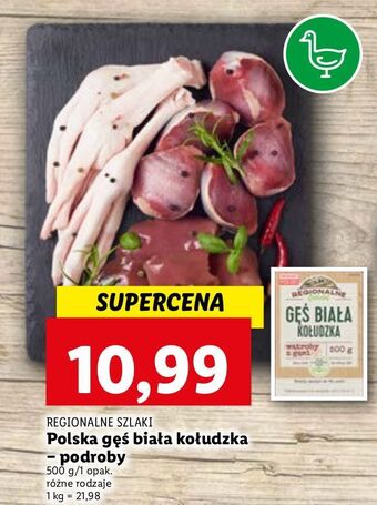 Lidl Podroby z gęsi białej kołudzkiej regionalne szlaki oferta