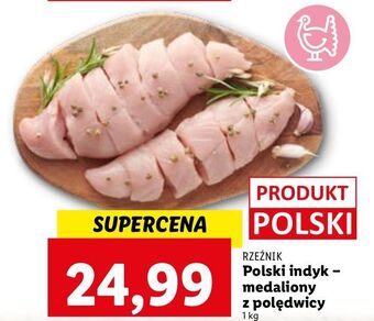 Lidl Medaliony z polędwiczki indyka rzeźnik codzienna dostawa oferta