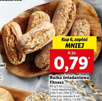 Lidl Bułka śniadaniowa fitness oferta