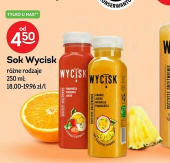 Żabka Sok Wycisk oferta