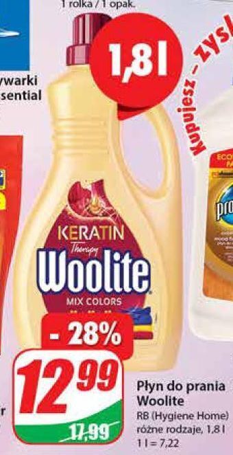 Dino Płyn do prania mix colors woolite keratin oferta