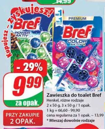 Kostka do wc 4 function pine bref power aktiv