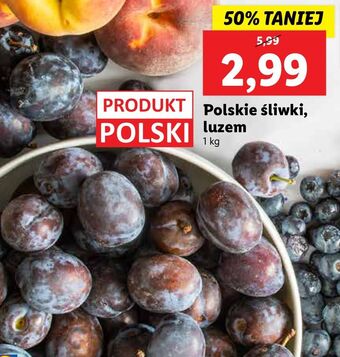 Lidl Śliwki oferta