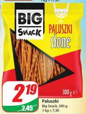 Dino Paluszki solone big snack oferta