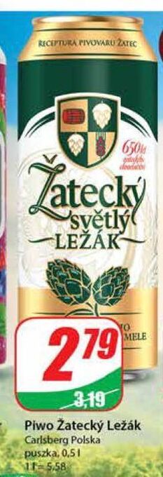 Dino Piwo zatecky svetly lezak oferta