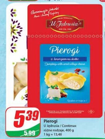 Dino Pierogi z kapustą i grzybami nowy wiśnicz oferta