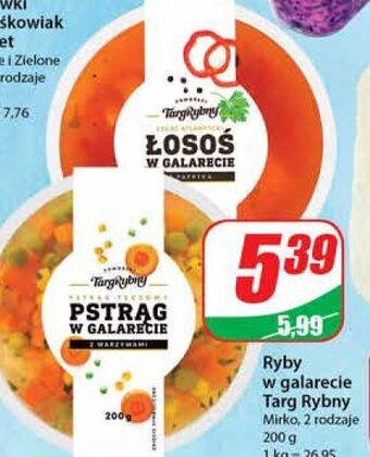 Dino Łosoś w galarecie z papryką targ rybny oferta