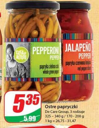 Papryka pepperoni zielona casa de mexico