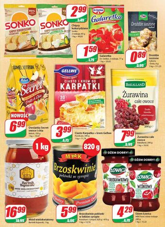Dino Chipsy kukurydziane solone sonko oferta
