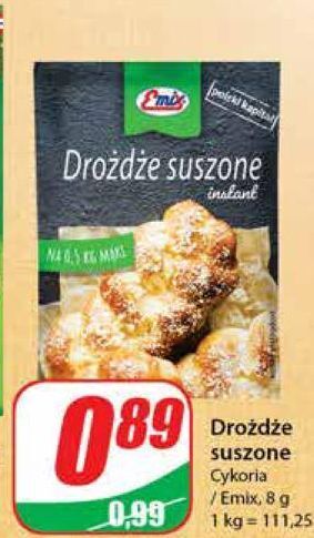 Drożdże suszone emix
