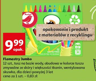 Auchan Flamastry jumbo auchan oferta
