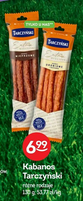 Żabka Kabanos Tarczyński oferta