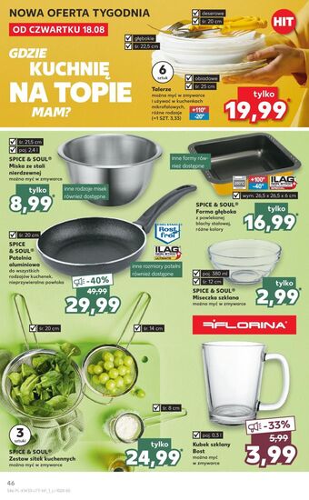 Kaufland Talerz deserowy 20 cm oferta