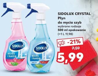 Kaufland Płyn do szyb arctic sidolux crystal oferta
