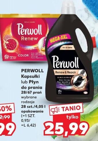 Kaufland Płyn do prania perwoll renew & repair black fiber oferta