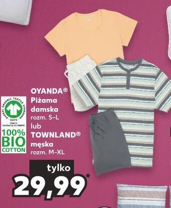 Kaufland Piżama męska m-xl townland oferta