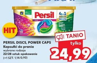 Kaufland Kapsułki do prania color persil power caps oferta