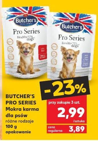 Kaufland Karma dla psa z kurczakiem butcher's pro series oferta