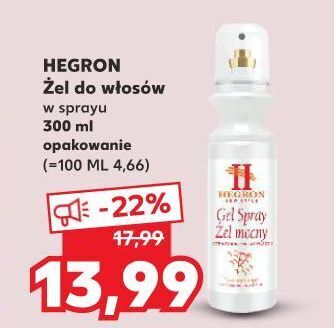 Kaufland Gel spray mocny hegron oferta