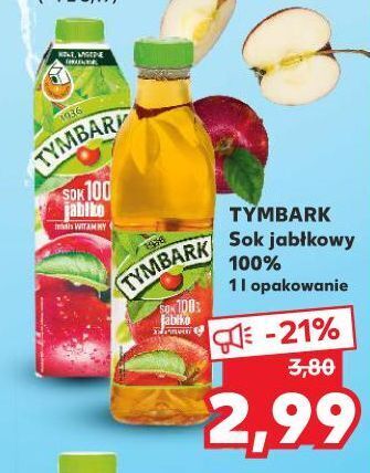 Sok jabłkowy 100% tymbark 1936