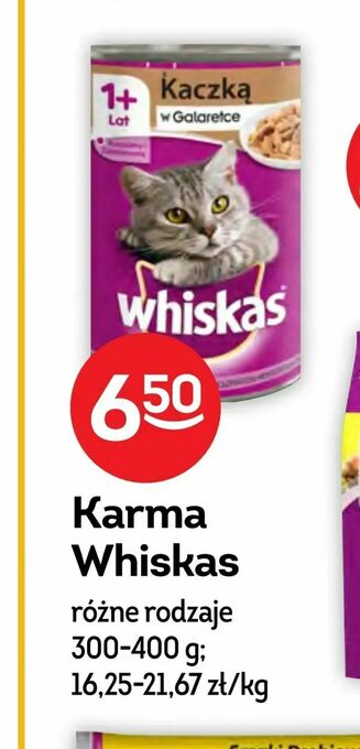 Żabka Karma Whiskas oferta