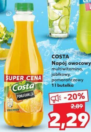 Kaufland Napój pomarańczowy costa oferta