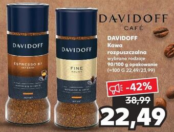 Kaufland Kawa davidoff cafe espresso intense oferta