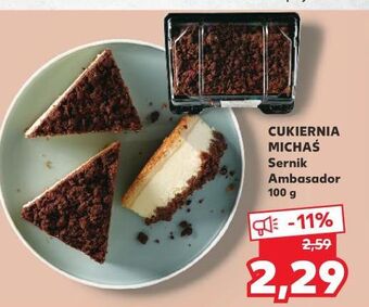 Kaufland Sernik ambasador cukiernia michaś oferta