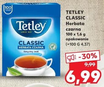 Kaufland Herbata czarna tetley classic oferta