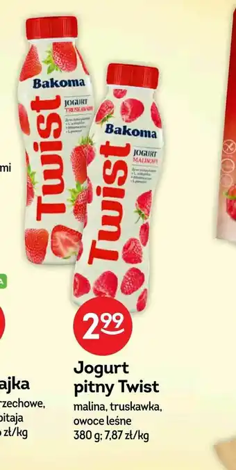 Żabka Jogurt pitny Twist oferta