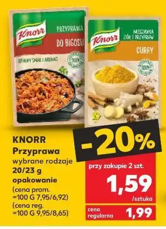 Kaufland Curry knorr mieszanka ziół i przypraw oferta