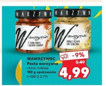 Kaufland Hummus z pestkami dyni i słonecznika wawrzyniec oferta