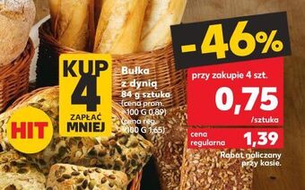 Kaufland Bułka z dynią oferta