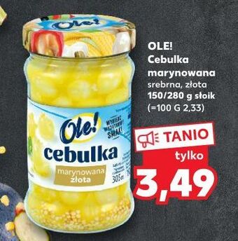 Kaufland Cebulka marynowana złota ole! oferta