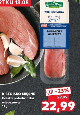 Kaufland Polędwiczka wieprzowa qafp stoisko mięsne oferta