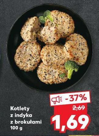 Kaufland Kotlety z indyka brokułami oferta