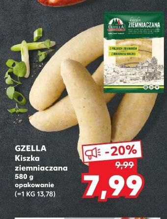 Kaufland Kiszka ziemniaczana gzella oferta