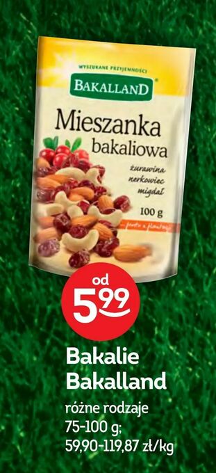 Żabka Bakalie Bakalland oferta