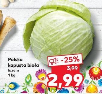Kaufland Kapusta biała oferta