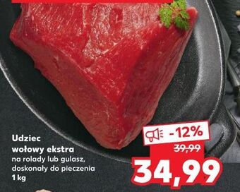 Kaufland Udziec wołowy ekstra bez kości oferta
