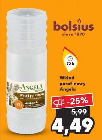 Kaufland Wkład parafinowy 72 h angela oferta