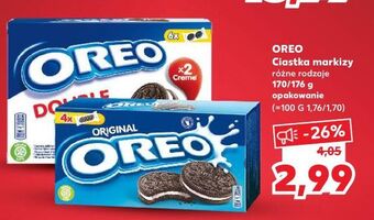 Kaufland Ciastka double crema oreo oferta