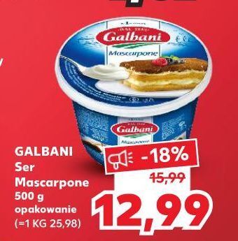 Kaufland Ser mascarpone galbani oferta