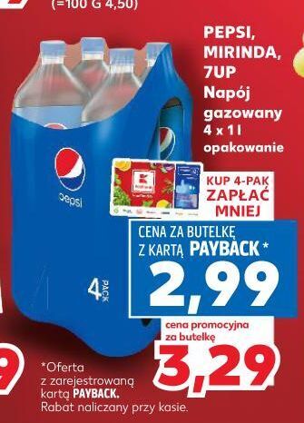 Kaufland Napój orange mirinda oferta