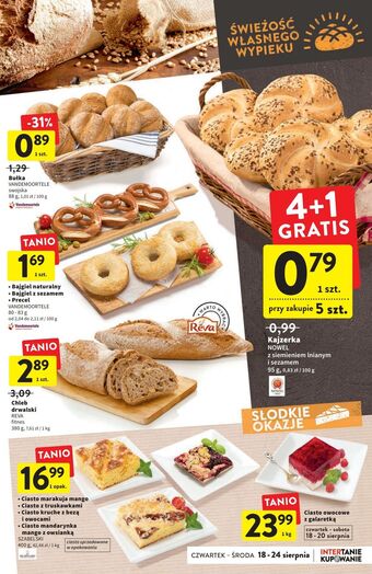 Intermarche Bułka swojska vandemoortele oferta