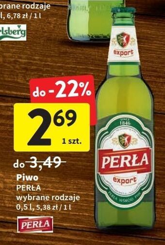 Intermarche Piwo perła export oferta